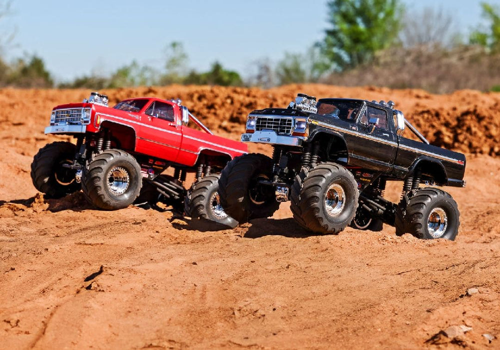 TRA98064-1RED Traxxas TRX-4MT K10 Monster Truck - Red (Sold Separately extra battery please ORDER #TRA2821)