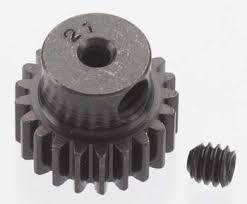 RRP1821 Mini Pinion 2mm Hard Blackened Steel .5 Mod 21T