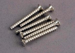 Screws, 3x25mm Countersunk (6)