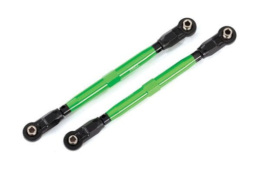 TRA8997G Traxxas Toe links, Wide Maxx (TUBES, 6061-T6 aluminum (green-anodized))