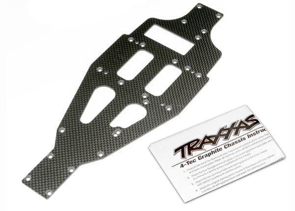 TRA4322X Traxxas Lower Chassis, Graphite