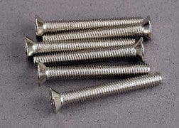 TRA3162 Countersunk Screws,3X24mm (6) (back wall)