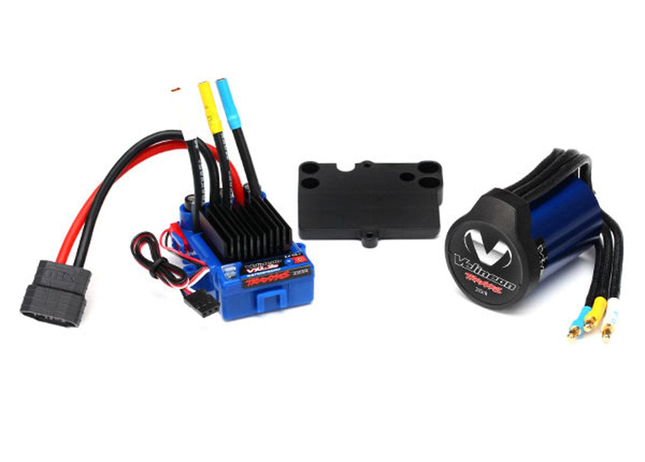 Rare Vintage G1 Traxxas VXL-3S ESC, Fan shops & Motor Velineon LiPo Brushless Waterpro