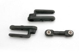 TRA3968 Servo horns, steering (2)/ steering link