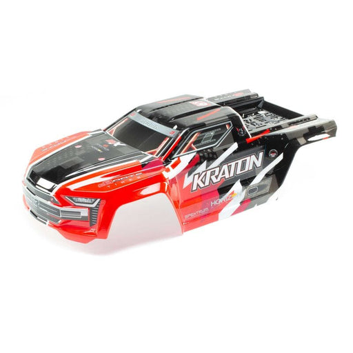 ARA406156 Kraton 6S BLX Painted Decaled Trimmed Body (Red)