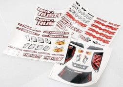 TRA4413X Decal sheets, Nitro Rustler