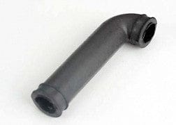 TRA4451 Exhaust pipe, rubber (N. Rustler/Sport/4-Tec) (side exhaust engines only)