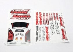 TRA4513R Decal sheets, Nitro Sport