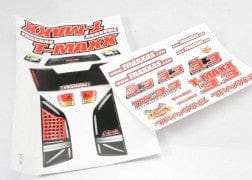 TRA4920X Decal sheets, T-Maxx 3.3 (long wheelbase) (model 4908)