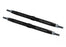 TRA5143A Toe links, Maxx (Tubes black-anodized, 7075-T6 aluminum) (124mm, rear) (2)