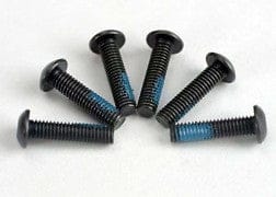 TRA5282 Screws, 3x12mm button-head machine (6)