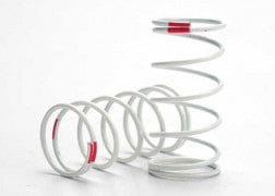 TRA5433 Spring, shock (white) (GTR) (std. rear) (1.4 rate pink) (1 pair)