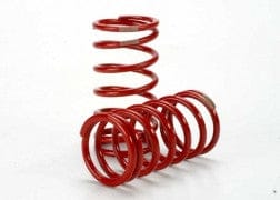 TRA5440 Spring, shock (red) (GTR) (4.1 rate tan) (1 pair)