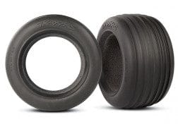 TRA5563 Tires, ribbed 2.8" (2)/ foam inserts (2)