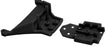 RPM73562 Front LCG Bulkhead; Blk: TRA SLH 4x4 & 1/10 Rally