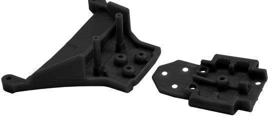 RPM73562 Front LCG Bulkhead; Blk: TRA SLH 4x4 & 1/10 Rally