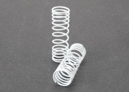 TRA5857 Springs, front (white) (progressive rate) (2)