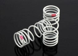 TRA6863 Springs, front (progressive, +10% rate, pink) (2)