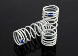 TRA6864 Springs, front (progressive, +20% rate, blue) (2)