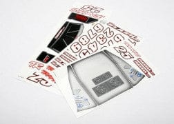 TRA7013 Decal sheets, 1/16 Slash