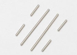 TRA7021 Suspension pin set (front or rear), 2x46mm (2), 2x14mm (4)