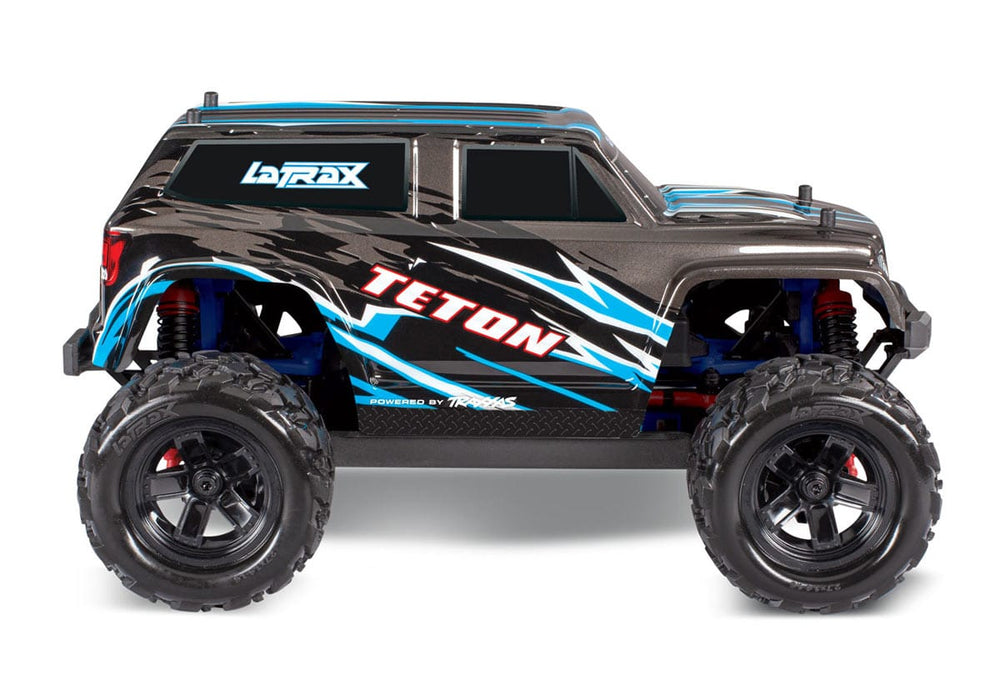 TRA76054-5 BLACK Traxxas LaTrax Teton 1/18 4WD RTR Monster Truck** Sold Separately fast Charger # TRA2970 **And For extra battery # TRA2925X