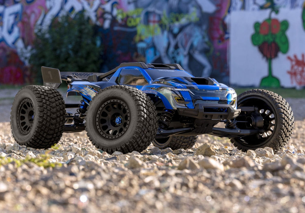 TRA78086-4 Traxxas X-Maxx Race Truck (XRT) - Blue YOU will need this p