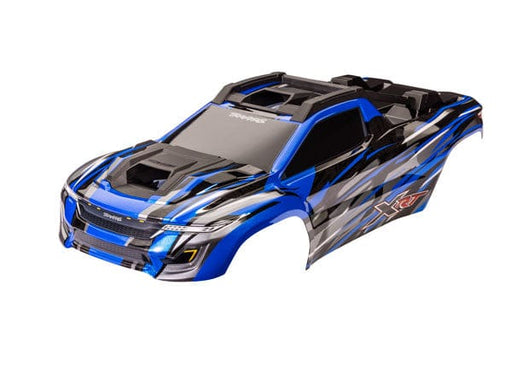 TRA7812A Traxxas Body, XRT, Blue (Painted, Decals Applied)