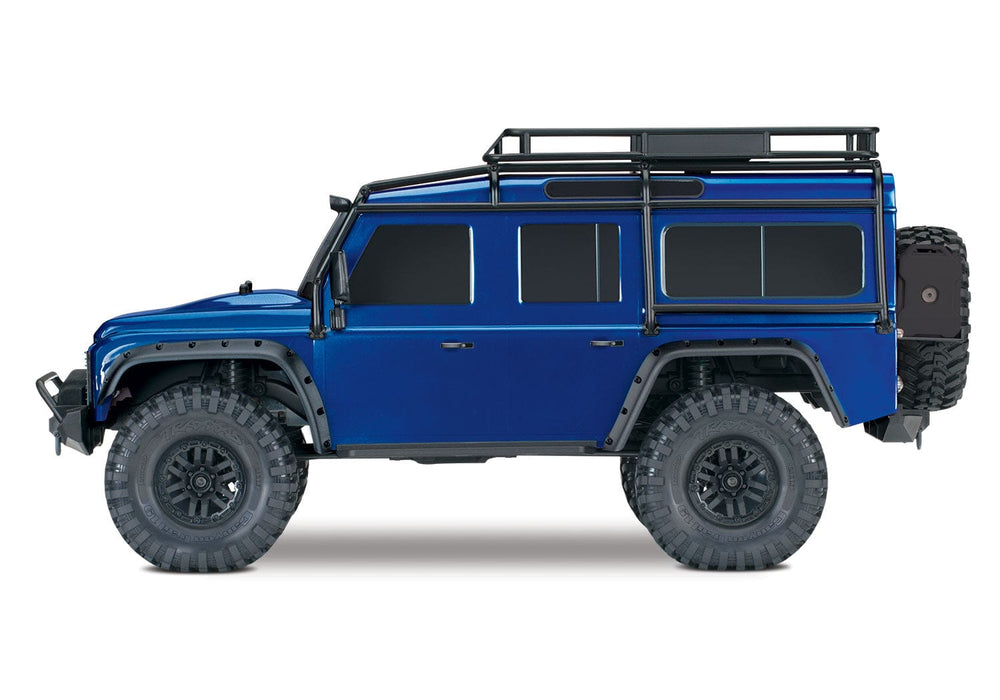 TRA82056-4 BLUE TRX-4 Scale and Trail Crawler with Land Rover© Defender