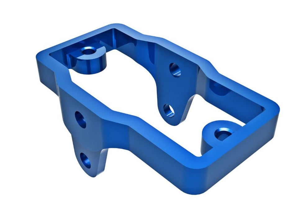 TRA9739-Blue Traxxas Servo Mount, Steering/ Servo Horn