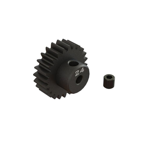 ARA311086 24T 0.8Mod 1/8" Bore CNC Steel Pinion Gear