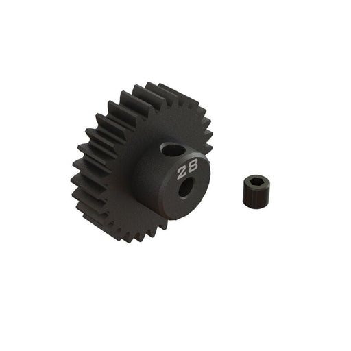 ARA311090 28T 0.8Mod 1/8" Bore CNC Steel Pinion Gear