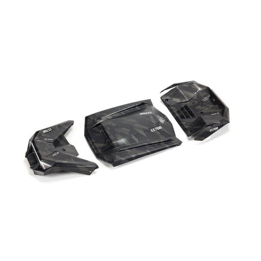 ARA411023 Exterior Body Panels Painted, Black Camo: FIRETEAM