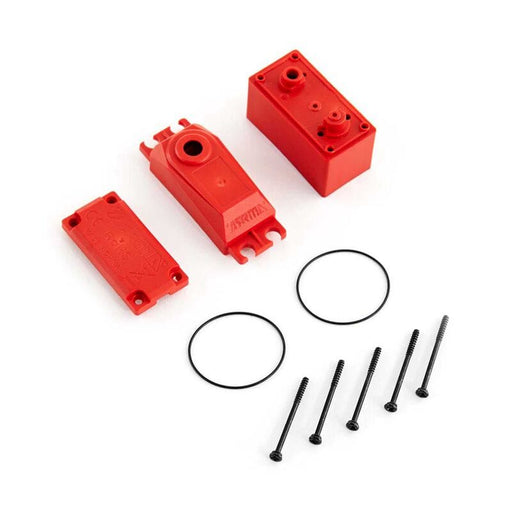 AR390146 ADS V2 Plastic Gear Servo Case Red