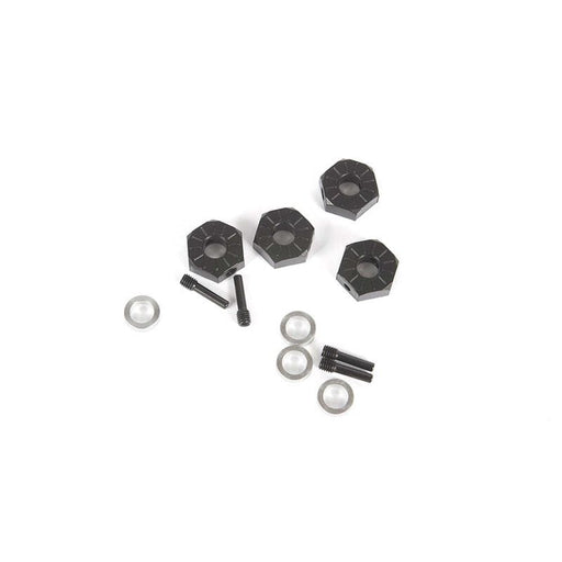 AXI232018 12mm Hex Screw Shaft & Spacer (4): Capra 1.9 UTB