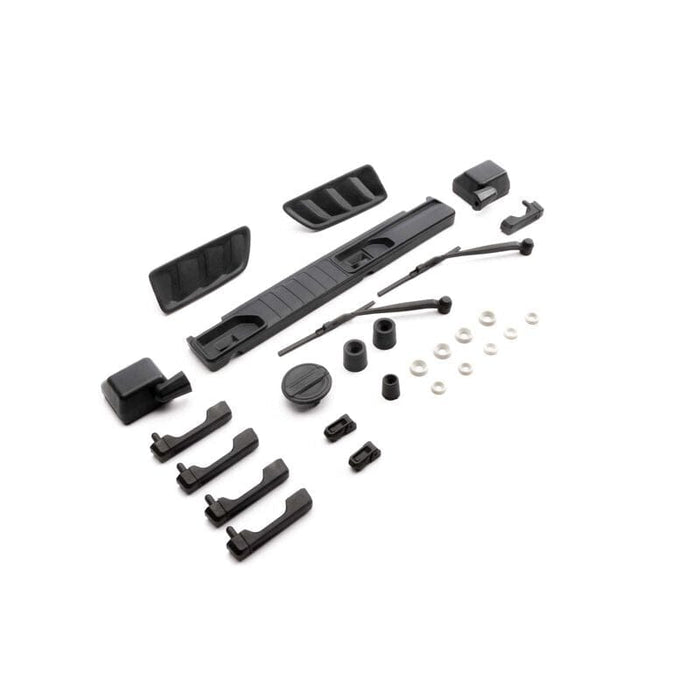 AXI250004	SCX6: Jeep JLU Exterior Detail Parts