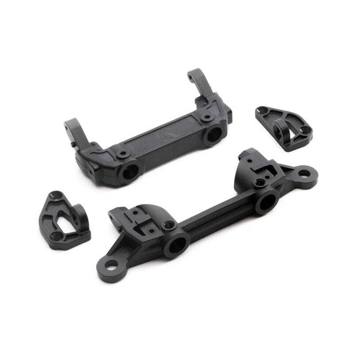 AXI251008 SCX6: Front Bumper Mount/Body Mounts, FR/RR