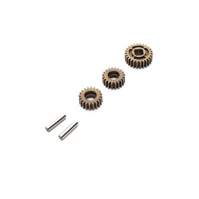 AXI252016	SCX6: Idler & Output Gear/Shaft Set