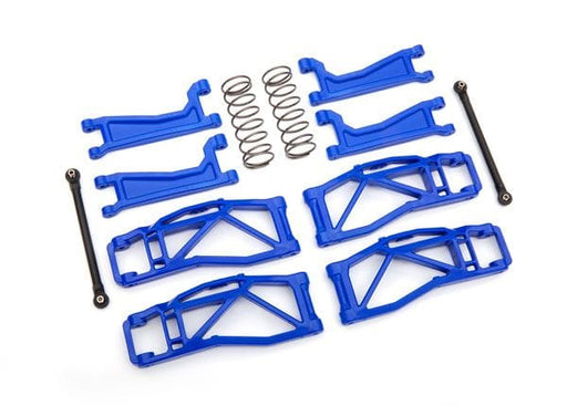 TRA8995X Traxxas Suspension kit, WideMAXX, blue