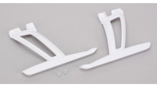 BLH7815W Landing Gear Set w/ Hardware, White: 350 QX