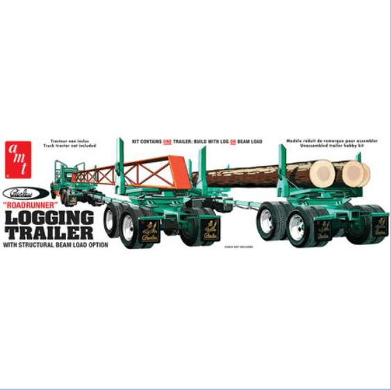 AMT1103 	1/25 Peerless Logging Trailer