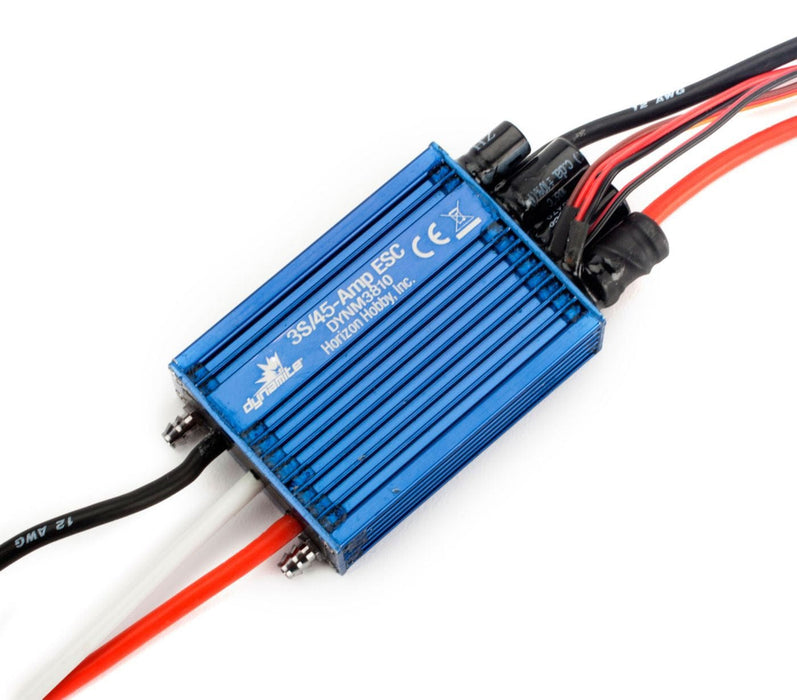 DYNM3810 45A Brushless Marine ESC: Single Battery