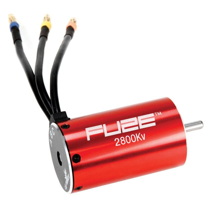 DYNS1614 Fuze 550 Sensorless 6-Pole Brushless Motor, 2800Kv: 4mm Bullet