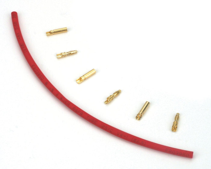 EFLA248 GOLD BULLET CONNECTOR SET, 2MM