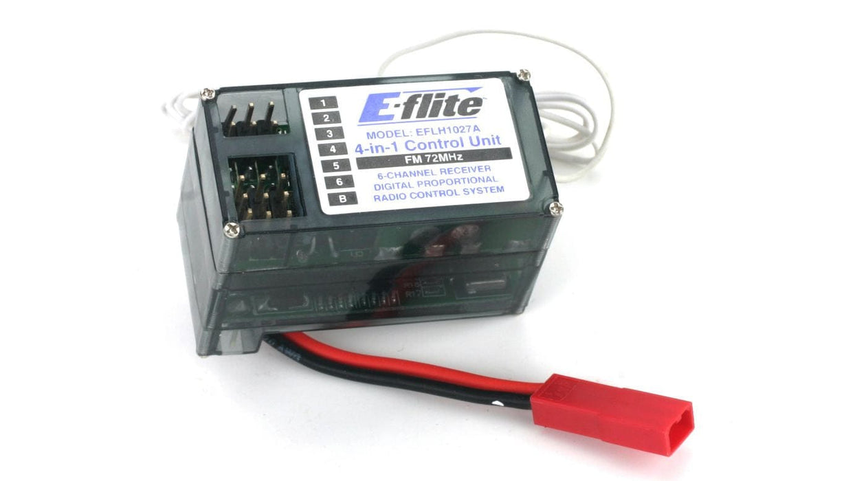 EFLH1027A 4-N-1 RX/ESC/MIXER/GYRO FM72MHZ: BCP