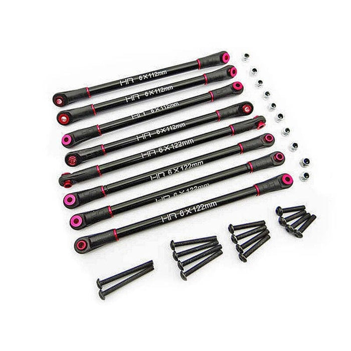 HRASCX305TL01 Aluminum 4-Link Set for 12in (305mm): Axial SCX10, SCX10 II