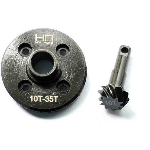 HRATRXF9510 Steel Helical Diff Ring Pinion Underdrive: Traxxas TRX-4