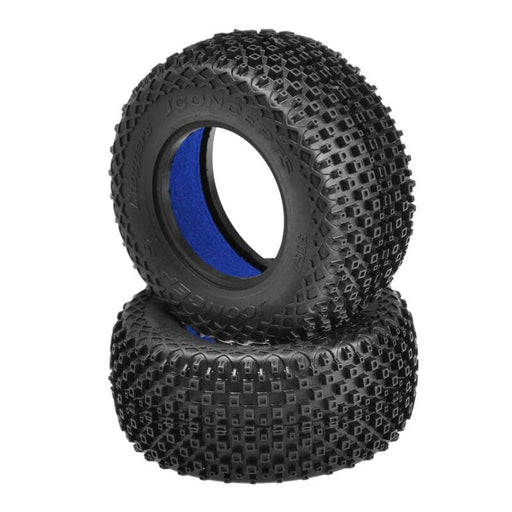 JCO306701 1/10 Choppers 2.2? Short Course Tires and Inserts, Blue Compound (2)