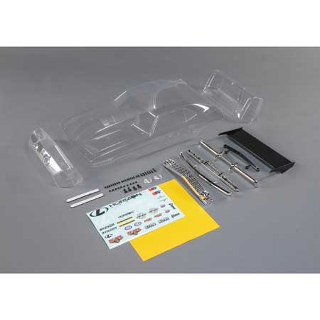 LOS230086  69 Camaro Body Set, Clear: 22S Drag