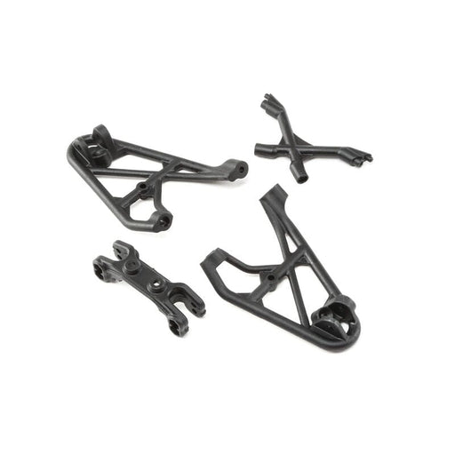 LOS231022 Front Shock Tower Brace, Camber Link Mount: Rock Rey